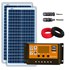 Kit Painel Solar 30w Resun 12V/24V Controlador Azulzinho 30A