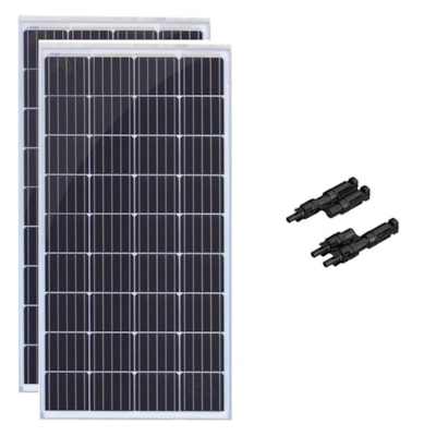 Kit Painel Solar 310W Monocristalino Resun Com MC4y