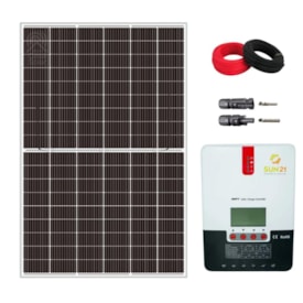 Kit Painel Solar 405w Risen Controlador 40A MPPT 12v/24v