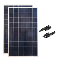 Kit Painel Solar 560 W Policristalino Resun e Conector MC4y Kit Painel Solar 560 W Policristalino Resun e Conector MC4y