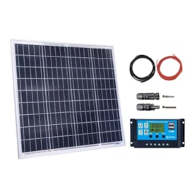 Kit Painel Solar 60w Resun 24V Controlador Laranjinha 30A
