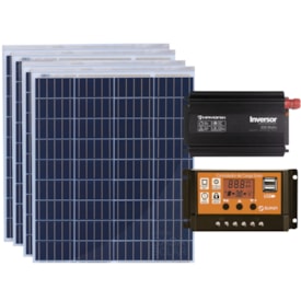 Kit Painel Solar 80w Resun 24V Inversor Hayonik 1500W 24/127V