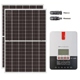 Kit Painel Solar 810W Trina com Controlador MPPT 40A Sun21 24V