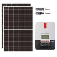 Kit Painel Solar 810W Trina com Controlador MPPT 40A Sun21 24V