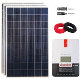 Kit Painel Solar 840W Controlador MPPT 60A 24V