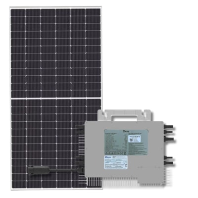 Kit Painel Solar Monocristalino 585W com Microinversor Deye 2,25kW 220V
