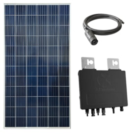 Kit Painel Solar Policristalino 335W com Microinversor ApSystems 600W 220V
