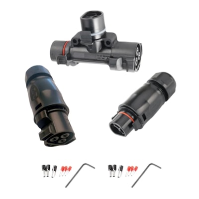 Kit para Conexão de Microinversor Deye - SUN-M225G4-EU-Q0