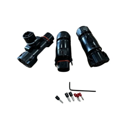 Segunda imagem do produto Kit para Conexão de Microinversor Deye - SUN-M225G4-EU-Q0