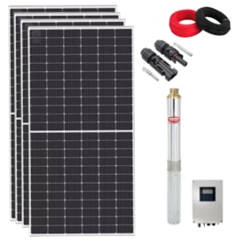 Kit Placa Solar 1500W Bomba Ebara Écaros 192V 213MCA