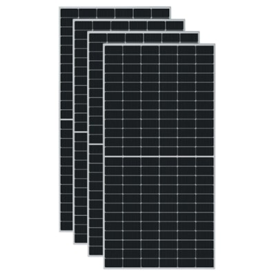 Kit Placa Solar 585W Monocristalino Bifacial 4 Unidades - OSDA