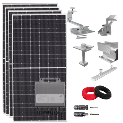Kit Solar 1.1kWp ou 115.5kWh/mês Tsun Cerâmico