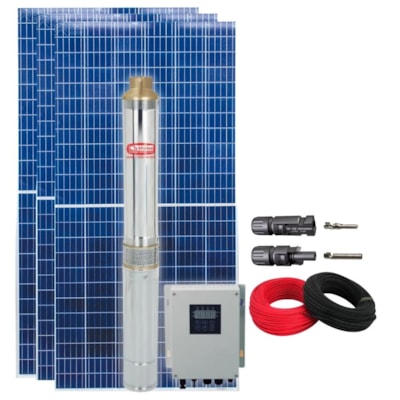 Kit Solar 1020W Bomba Ebara Écaros 108V 82MCA 3BPS CE/13