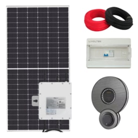 Kit Solar 132kWh/mês com Carregador Weidmuller Carro Elétrico BYD Song Plus