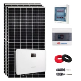 Kit Solar 1332kWh/mês ou 11,1kW Inversor Sungrow 10kW 220V