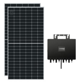Kit Solar 144kWh/mês Microinversor Techpower 220V