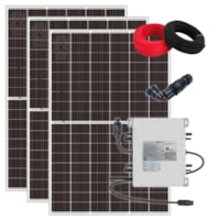 Kit Solar 182kWh/mês Painel Trina Microinversor Deye 220V Kit Solar 182kWh/mês Painel Trina Microinversor Deye 220V