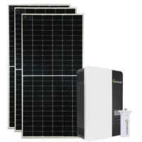 Kit Solar 240kWh/mês ReneSola com Inversor Growatt 3,5kW 48V/200V + Wifi