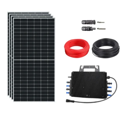 Kit Solar 280kWh/Mês Microinversor TechPower 2,5kW Monofásico 220V