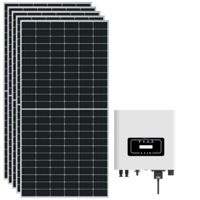 Kit Solar 300kWh/mês Residencial Inversor Deye 10kW 220V