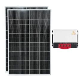 Kit Solar 560W/h com Controlador de Carga 20A 24V MPPT