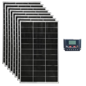 Kit Solar 6400W/dia com Bateria Moura 234Ah