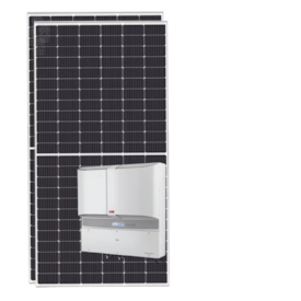 Kit Solar Comercial 1.386kW/Mês Inversor ABB Fimer Canadian
                                            