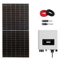 Kit Solar Comercial 10kWp Inversor Deye Monofásico Sun-10K-G 220V