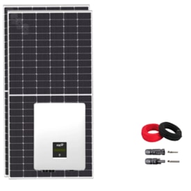 Kit Solar Comercial 2.442 kW/mês FoxESS 380V Trifásico
