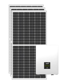  Kit Solar Comercial 3.864 kW/mês FoxESS 380V Trifásico