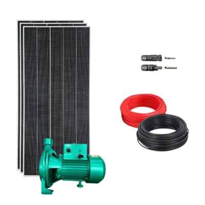 Kit Solar Completo Bomba Periférica Ebara Até 8200L 36MCA 950W 114V