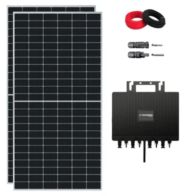Kit Solar Helius Monocristalino 140kWh/mês Microinversor Techpower 220V