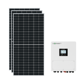 Kit Solar Híbrido 210,6kWh/Mês Inversor 6kW 220V LuxPower