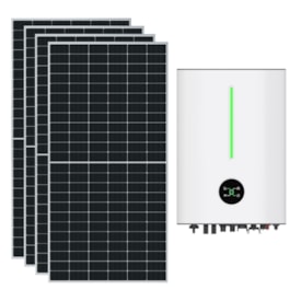 Kit Solar Híbrido 280kWh/mês Monocristalino Com Inversor 5kW 220V Livoltek
                                            