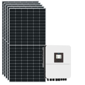 Kit Solar Hibrido 350kWh/mês Inversor Deye 5kW 220V
