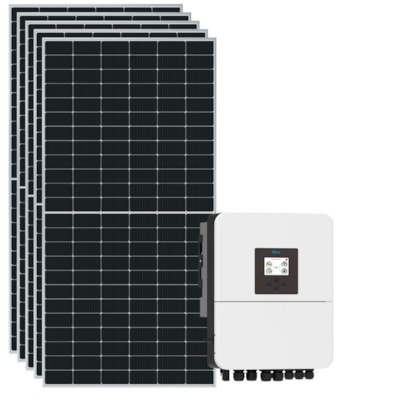 Kit Solar Hibrido 350kWh/mês Inversor Deye 5kW 220V