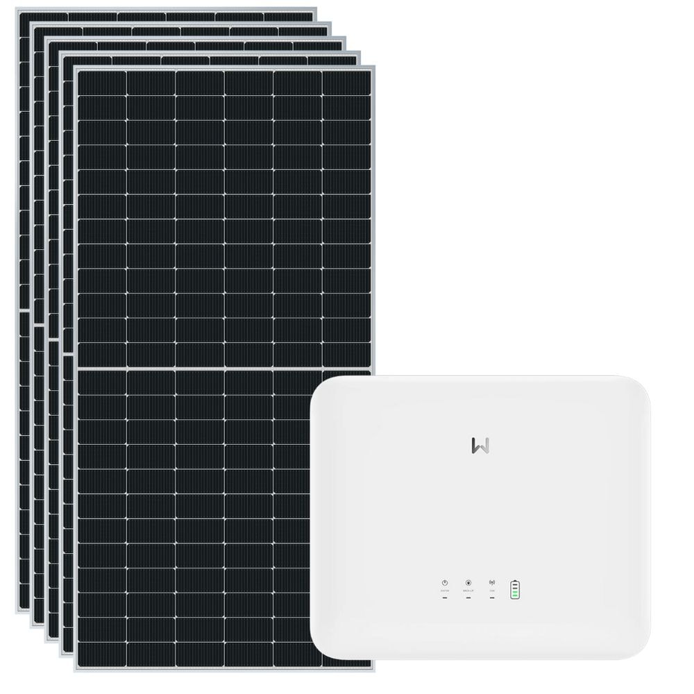 Kit Solar Hibrido 350kWh/mês Inversor Goodwe 3,5kW 127V - GW3500L