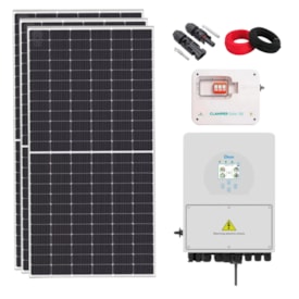 Kit Solar Híbrido Monocristalino 276kW/mês com Inversor Deye