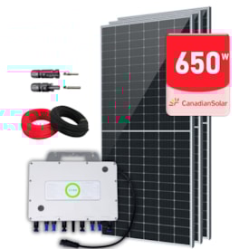 Kit Solar Monocristalino 234kWh/mês Microinversor SAJ 220V