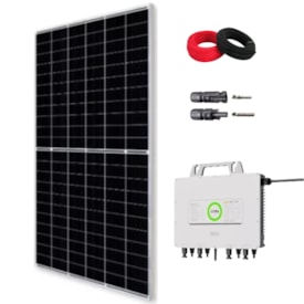 Kit Solar Monocristalino 624kW/mês Microinversor Saj 220V