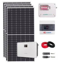 Kit Solar Monocristalino 932,4kWh/mês Inversor Sungrow 6kW 220V