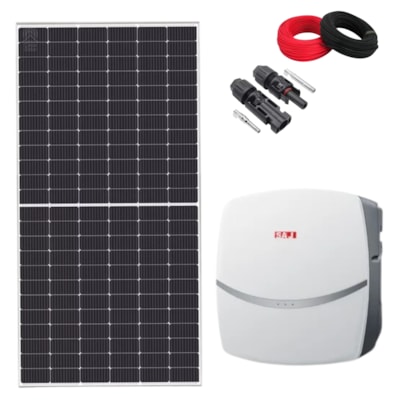 Kit Solar Monocristalino Canadian 466kW/mês com Inversor Saj 220V