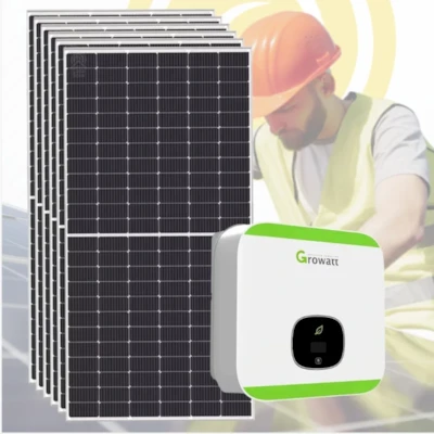 Kit Solar Monocristalino Economia até 280kWh/mês Instalado Bh e região
