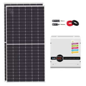 Kit Solar Off-Grid 5550W/dia Inversor JFA 3000W 48V/220V
