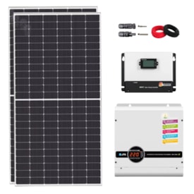 Kit Solar Off-Grid 5550W/dia Inversor JFA 3000W 48V/220V