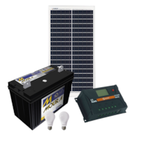 KIT SOLAR OFF-GRID PARA ILUMINAÇÃO BÁSICA KIT SOLAR OFF-GRID PARA ILUMINAÇÃO BÁSICA