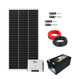 KIT SOLAR OFF GRID PARA ILUMINAÇÃO DE SÍTIOS E CHÁCARAS  