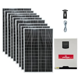 Kit Solar Off Grid RenePV Monocristalino 4,2kWp Unipower 48V/220V