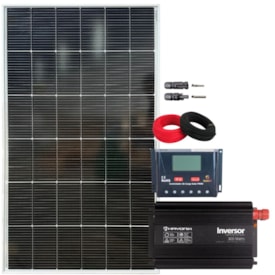 Kit Solar para Starlink 160W com Inversor 12V 220V