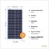 Kit Solar Portátil 30W Resun com Bateria de Lítio 16A Ezpower